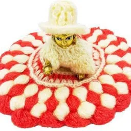 buyagain Laddu Gopal Winter Dress Size 3 No. Woolen Poshak Clothes Dress-picture-16