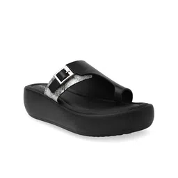 Rocia Wedge Sandals with Buckles image 4