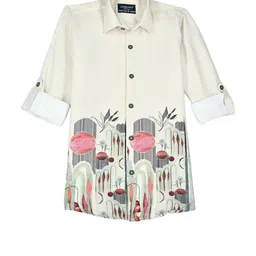 CAVIO Boys Comfort Printed Casual Shirt image 5