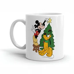 Mr UVD White & Yellow Printed Ceramic Matte Mugs 350 ml-picture-34