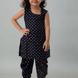 BAESD Girls Paisley Printed Regular Kurta with Salwar image 5