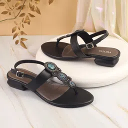 Metro Embellished Stiletto Mules image 1