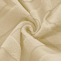 house of quirk HOUSE OF QUIRKSet Of 4 Beige Diamond Textured Chair Covers image 4