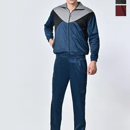 BAESD Men Pack Of 3 Colourblocked Tracksuits image 1