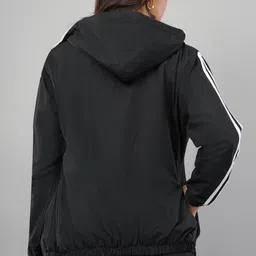 vilazo Solid Women Wind Cheater image 2