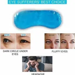 rushabh enterprise Eye Mask with Ice Gel Pack for Cooling Eyes, Dark Circles, Dry Eyes, Pain Relief image 3