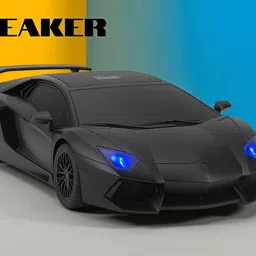 Nilesawar X500 Car Shape LED Speaker | Super Bass & Sleek Design 10 W Bluetooth Speaker-picture-32