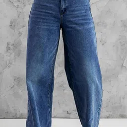 dwarkeshfashion Women Regular High Rise Blue Jeans-picture-11