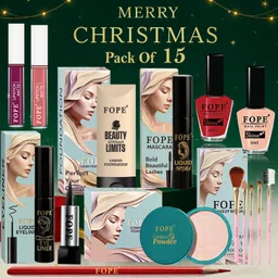 fope Makeup Set Christmas Edition All in One Long Lasting Festive Beauty Box-picture-12