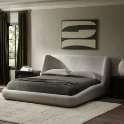 casagold Serenity Curve King Sized Bed | Suede / Without Hydraulic Storage-picture-38