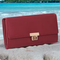 linus Casual Maroon Clutch-picture-27