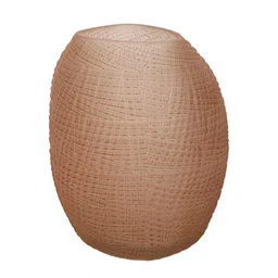 tayhaa Textured Vintage Glass Flower Vase image 4