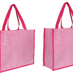 sunvika house Multi-pocket/Waterproof Shopping Bags Kitchen Essentials with Full Handles Pack of 2 Grocery Bags-picture-19