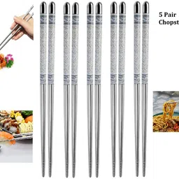 zirak Chewing, Cooking, Decorative, Eating, Training Stainless Steel Chinese, Japanese, Korean, Vietnamese Chopstick-picture-11