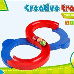 kp enterprise 8 Shape Infinite Loop Interaction creative Track Toy with 2 Bouncing Ball-picture-17