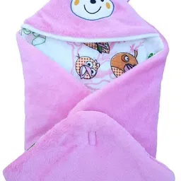 wonderland Cartoon Crib Hooded Baby Blanket for Mild Winter-picture-10