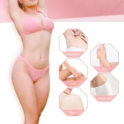 melvin jack Wax Strips Combo 64 Pcs 100 GSM White 3.5x11 inch with Wax Knife Strips image 4