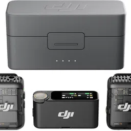 dji MIC 2 (2TX+1RX) Intelligent Noise Cancelling, Wireless Camera Microphone image 1
