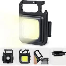 Multifunctional Re-chargeable Keychain Emergency Light, Portable Light, Outdoor 6 hrs Flood Lamp Emergency Light-image-3
