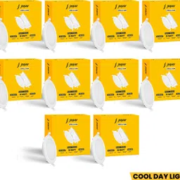 jaquar Strella Slim 15W Round Recess Down Light - Cool White (Pack of 10) Ceiling Light Ceiling Lamp-picture-19