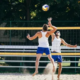 singhalss Volleyball with Air Inflating Pump Volleyball - Size: 5 image 2