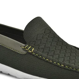 FOXYFOOT Men Round Toe Lightweight Mesh Loafers image 5