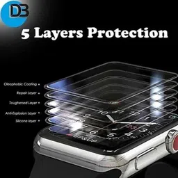 DB Impossible Screen Guard for NOISE COLORFIT ULTRA 3 1.96 SMART WATCH ( PACK OF 3) image 3