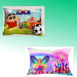 kirpafab Microfibre Abstract Baby Pillow Pack of 2-picture-11