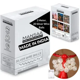mansaa Demarius White 2 Meter LED String Light image 3