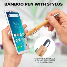 now organic Bamboo ball pen Ball Pen image 4