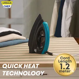 urban chef Grace Pro 1000 W Dry Iron image 3