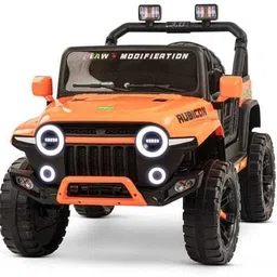 ayaan toys Kids Electric Jeep Ride On Car with LED Lights Music Remote Control Rechargeable Jeep Battery Operated Ride On-picture-32