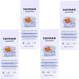 lamiglow TOTMAX BABIES SHMAPOO FOR SOFTER & SHINY HAIRS PACK OF 100ml x 4-picture-48