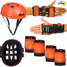 fena Skating and Cycling Kids Protective Set Of Safety Skating Guard Skating Guard Combo-picture-24