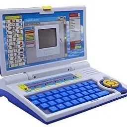 namanshu tex Learning Laptop with Alphabet & Number Chart,LED Display Activity Set for kids image 5