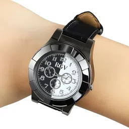 rgv Lighter Watch Premium Look Rechargeable USB Charging Cigarette Lighter Watch Pocket Lighter image 3