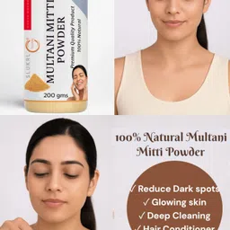 slukrl Aloe Vera Gel Pack Multani Mitti Pack Rose Water Toner Herbal Glow Pack image 4