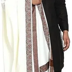 KASHMIR HANDLOOM Cashmere Embellished Men Shawl-picture-35