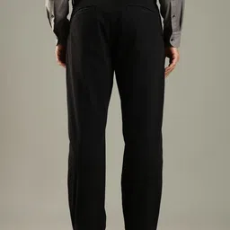Tommy Hilfiger Men Solid Mid Rise Slim Fit Formal Trousers image 4