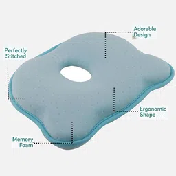 PASSION PETALS Memory FoamHeading Shape Baby Pillow image 5