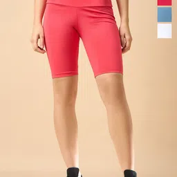 COLOR CAPITAL Women Pack Of 4 High-Waisted Gym Tights-picture-14