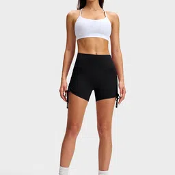 JC Collection Women Skinny Fit High-Rise Training or Gym Fashion Shorts-picture-24