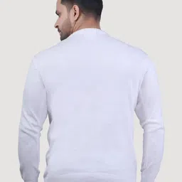 FEVERFEW Men Self Design Pullover Sweaters image 3