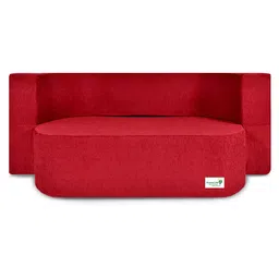 FRIENDS LIFE Maroon 2 Seater Comfort Sofa Cum Bed-image-64