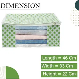 AMAK INC Green Fabric Multi-Utility Wardrobe Organisers image 2