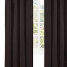 Parda Online Brown Black Out Door Curtain-picture-17