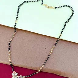 COLOUR OUR DREAMS Gold-Plated Brass Mangalsutra image 2