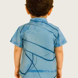 YK Boys Classic Printed Casual Shirt image 2