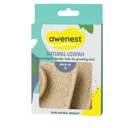 awenest Set Of 3 Gentle Natural Loofahs image 5