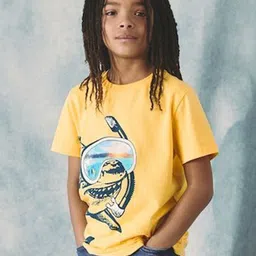 Pink Angel Kids Self Design Cut Outs T-shirt-image-98